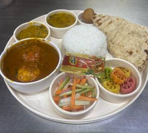 Egg Curry Thali
