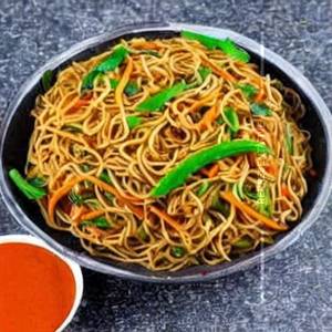 Veg Hakka Noodles