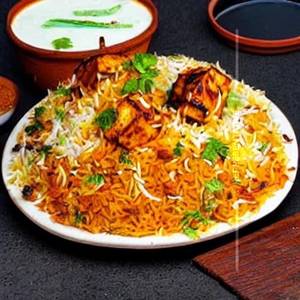 Paneer Tikka Biryani