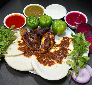 Half Shawaya +  Masala Kuboos