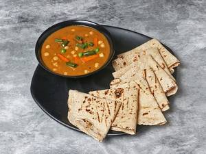 Fulkaa [6] + Mix Veg Sabji