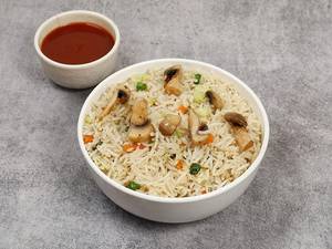Mushroom Fried Rice