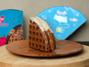 Classic Black & White Waffles