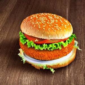 Veg cheese burger