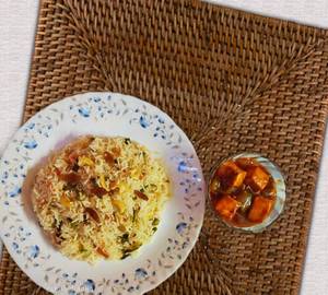 Veg Fried + Chili Paneer