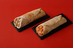 2 Veg Shawarmas at 140 each