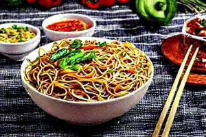 Schezwan Veg Noodles
