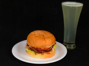 Chicken Regular Burger + Lime                  