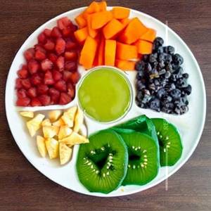 Papaya Fruit Plate