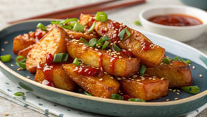 Honey Chilli Potato
