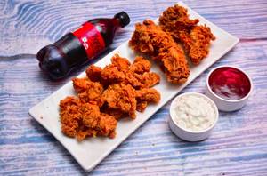 Chicken [1 Piece] With Chicken Popcorn [Regular] And Coke [250 Ml]