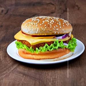Paneer cheese burger