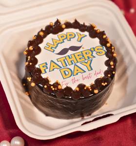 Happy fathers day bento cake