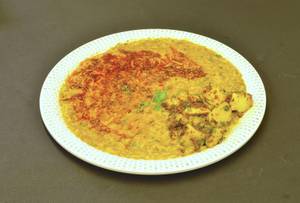 Masala Khichdi With Aloo Jeera