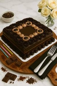 Midnight Truffle Celebration Cake