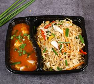 Chic Roasted Garlic Noodle & Chic Giner Capsicum