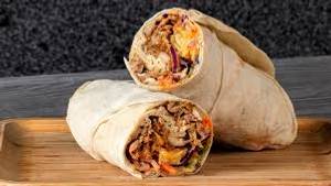 Rumali Mexican Chicken Roll Shawarma