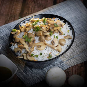 Mushroom Fried Rice