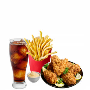 Crispy Chicken Wings Combo