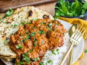 Paneer Butter Masala With Butter Naan