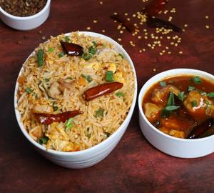 Schezwan Chic Fr Rice & Chic Manchurian Gravy