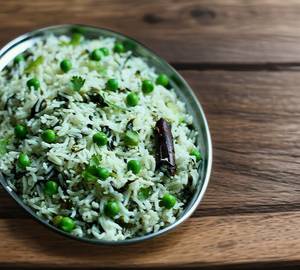 Green peas pulao
