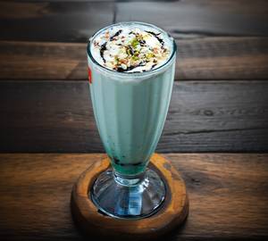 Dry fruits milk shakes