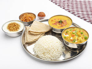 Mixed Vegetables Thali