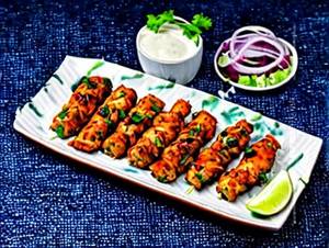 Chicken Cheek Kebab