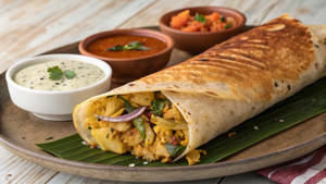 Onion Masala Dosa