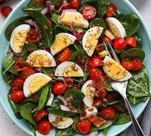 Boiled Egg Veggie Salad