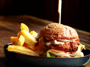 Buttermilk Fried Chicken Burger