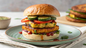 Veg Paneer Burger