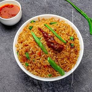 Halal Beef Keema Fried Rice