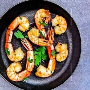 Garlic Prawns (Gravy)