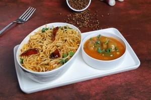 Veg Schezwan Noodle & Mushroom Hakka Style