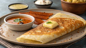 Butter Plain Dosa