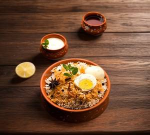 Egg biryani