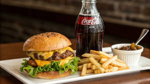 Burger + Coke + Fries