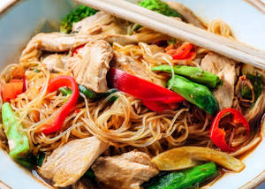 Chicken Rice Noodles