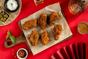 Korean Spicy Fried Chicken Wings
