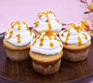 Creamy butterscotch cupcakes 4 piece
