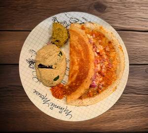 Ghee Podi Onion Dosa [2 Nos]