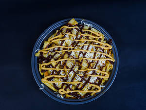 Messy Cheesy Bbq Fries