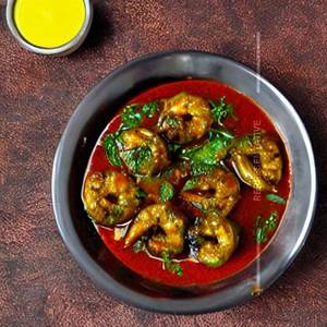 Kaali mirch prawns