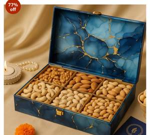 Special wooden box Gift Hamper [6 Boxes, 1.2 Kg]