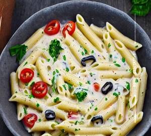 White sauce pasta [full]