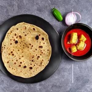 Paneer sabzi Roti