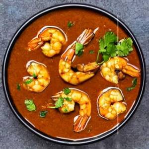 Ginger Prawns (Gravy)