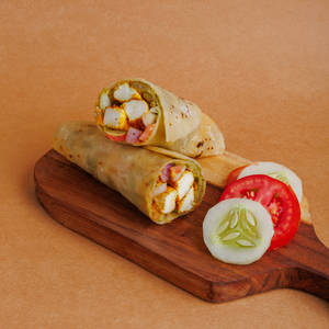 Paneer Tikka Kati Roll
